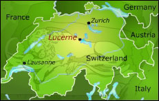 A amp of Switzerland showing Lucerne