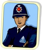 A member of the special constabulary.