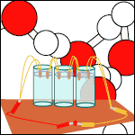 Ions and chemical flasks