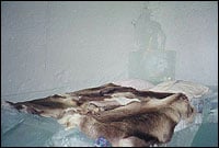 An ice bed