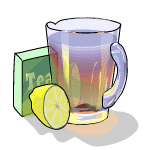 A jug of iced tea.