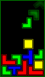 A Tetris graphic.