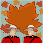 Two Mounties and a Maple Leaf