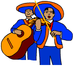 Two members of a mariarchi band