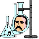 Alex Porfir Borodin in a chemistry set