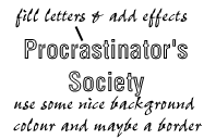 PROCRASTINATOR