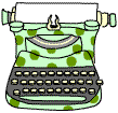 A polkadot typewriter