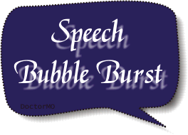 Speech Bubble Burst