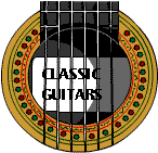 A classical guitar