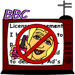 The BBC doesn't allow advertising