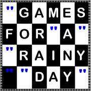 AGG/GAG  <br/>
Repository of Games for a Rainy Day