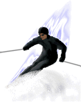 A skier