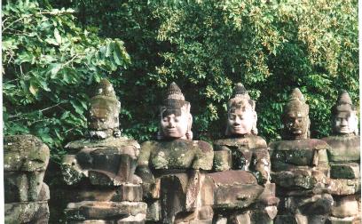 The Bridge at Angkor Thom