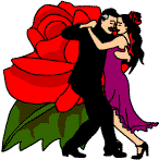 Tango dancers