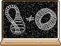 Two topological shapes.