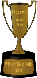 Wordplay Trophy by Wotchit