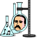 Alex Porfir Borodin in a chemistry set