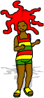 jamaican girl, reggae dancing