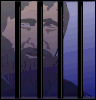 Fyodor Dostoevsky behind bars.