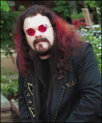 Roy Wood, singer with the band 'Wizard'