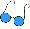 A pair of John Lennon spectacles