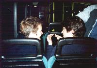 The bus ride home:Just what is being discussed here?
