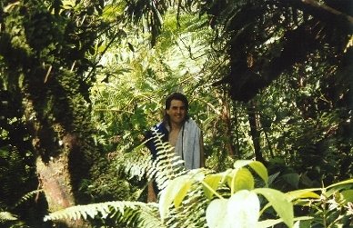 In the Rainforest, and I knew where my towel was!