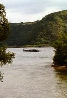 The Rhein Valley is littered with extremely large barges