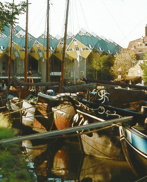 The houseboats of Rotterdam harbour, taken on a completely different trip