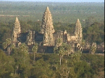 Angkor Wat seen from the top of Phnom Bakheng