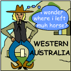 An Australian outback cowboy