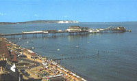 Shanklin Pier in the 1970s