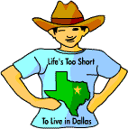 Texan in a t-shirt
